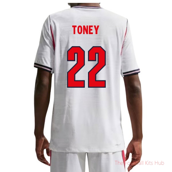 Supporters England Aero-Fit 2026-2027 Home Shirt (Toney 22)