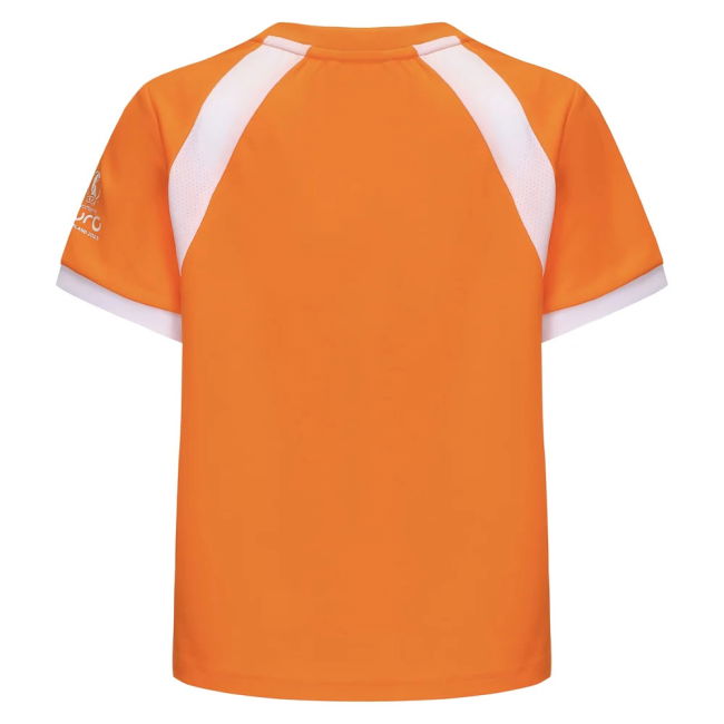 2025 Netherlands Wec Poly T-Shirt (Orange) - Kids Netherlands