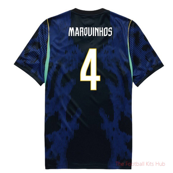 2026-2027 Brazil Away Shirt (Womens) (Marquinhos 4)
