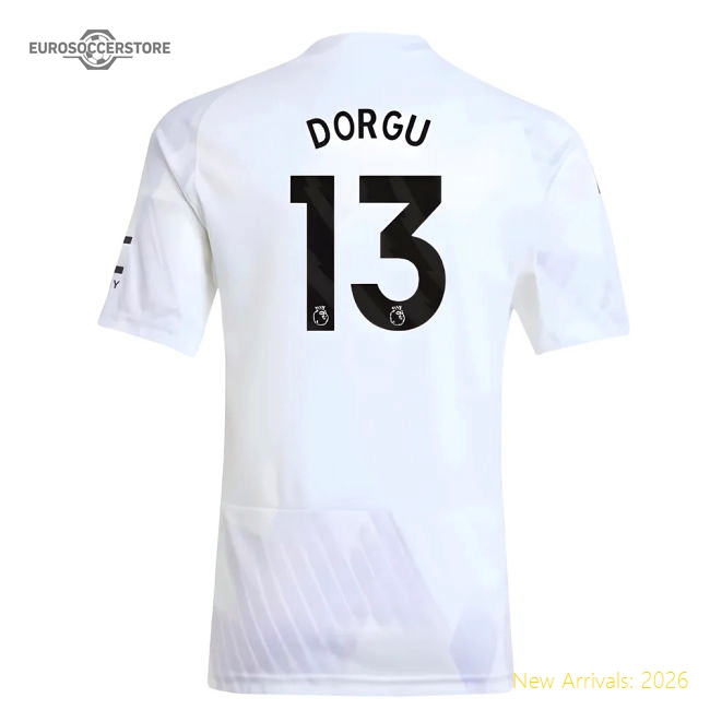 High-quality 2025-2026 Man Utd Away Shirt (kids) (dorgu 13)
