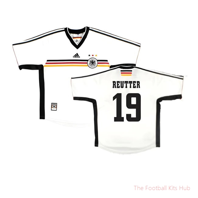 Germany 1998-00 Home Shirt ((Very Good) L) (Reutter 19)
