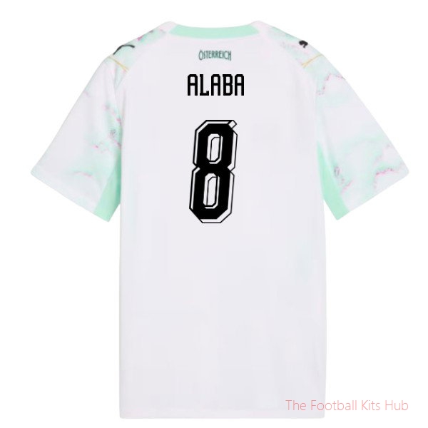 2026-2027 Austria Away Shirt (Kids) (Alaba 8)