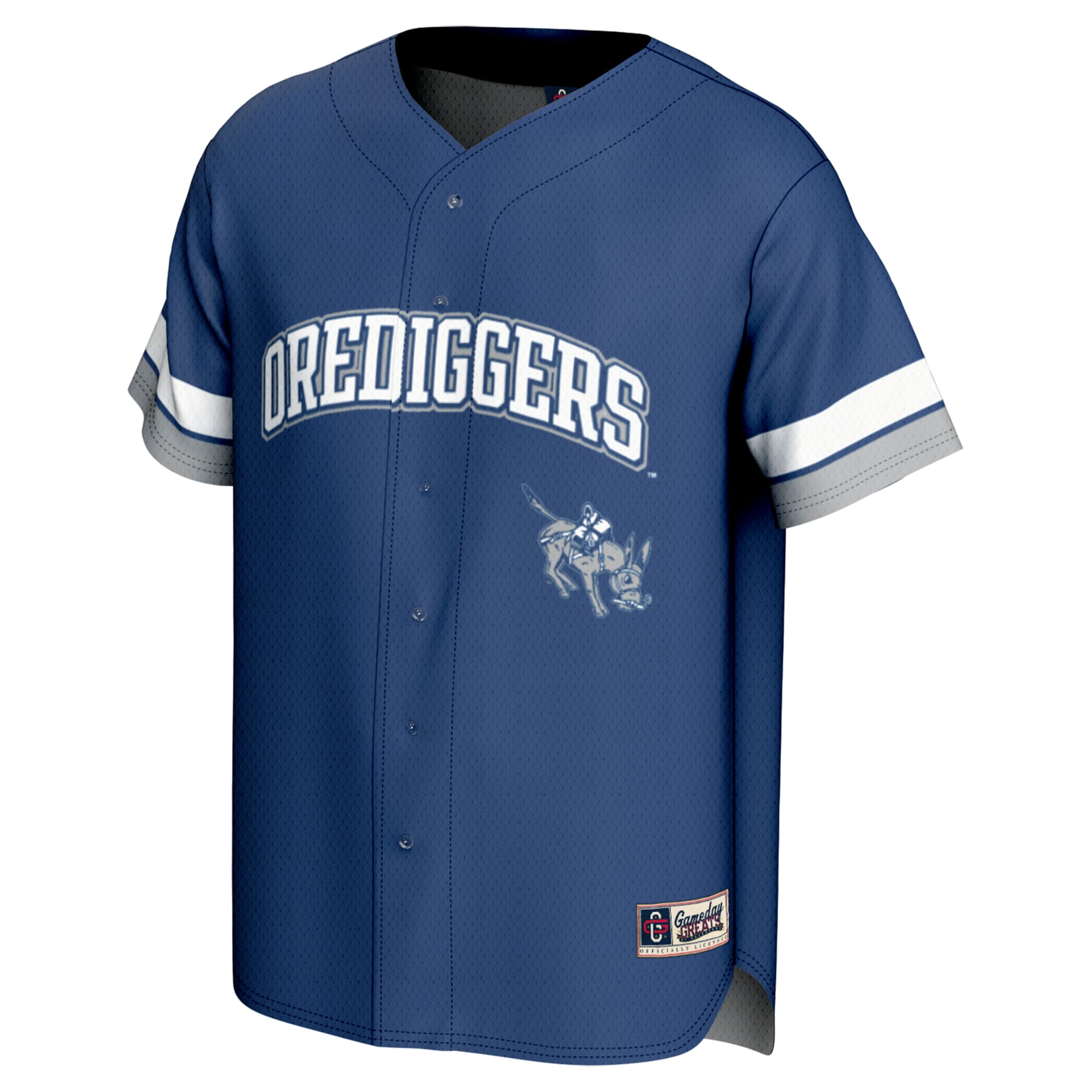 [DDG] Colorado School of Mines Orediggers GameDay Greats Youth Spirit Baseball Jersey - Blue