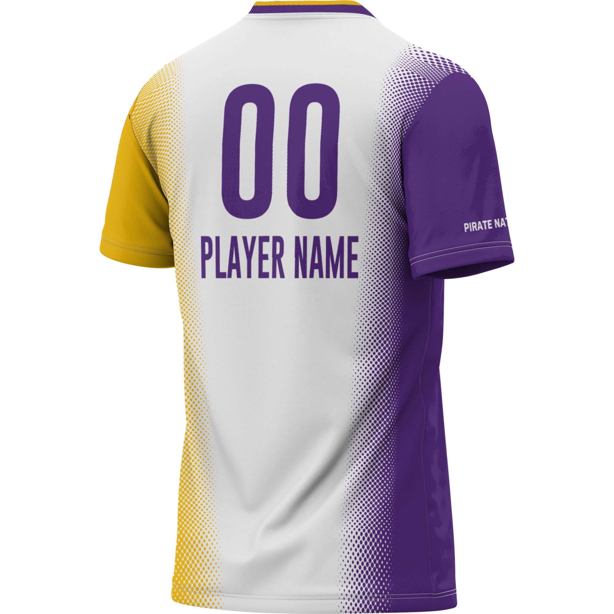[SJH] ECU Pirates GameDay Greats Youth NIL Pick-A-Player Lightweight Women's Soccer Jersey - White