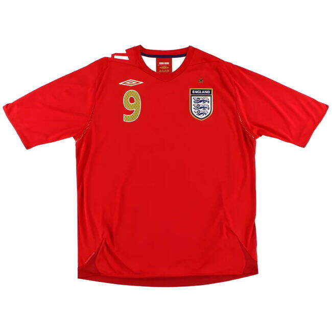Light And Easy To Use England 2006-08 Away Shirt (Rooney #9) (XXL) (Excellent) Cute