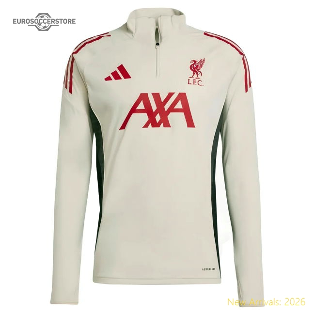 2025-2026 Liverpool Training Top (White)