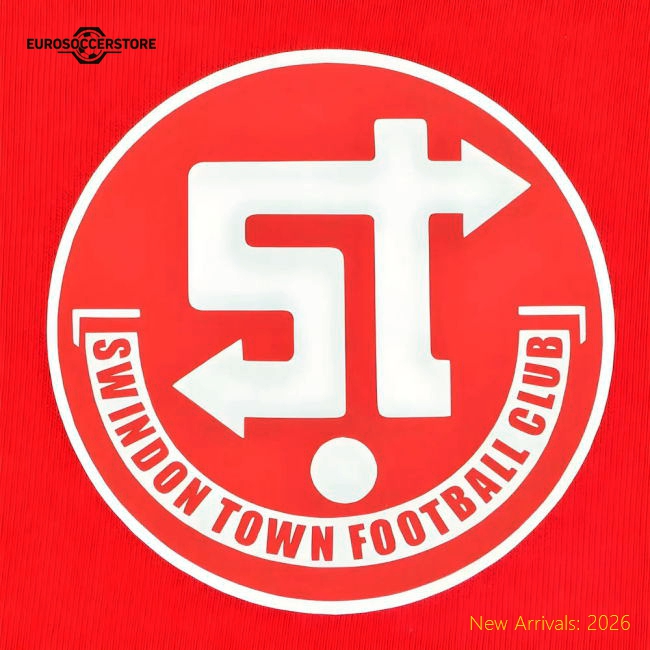 Football Team Swindon Town Soft Kids Jersey Performance Fabric
