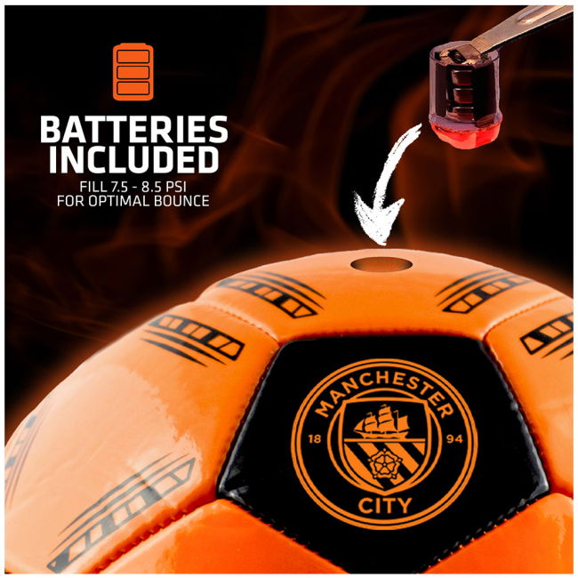 Manchester City FC LED Glow Football (Fan Favorite)