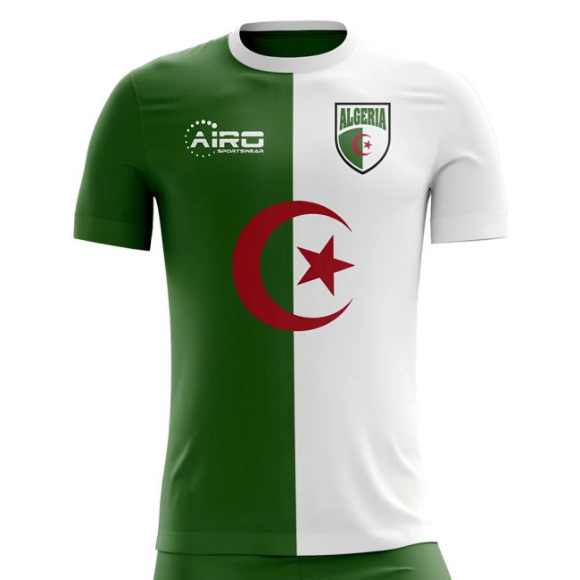 Top-Tier 2025-2026 Algeria Home Concept Football Shirt (Your Name)