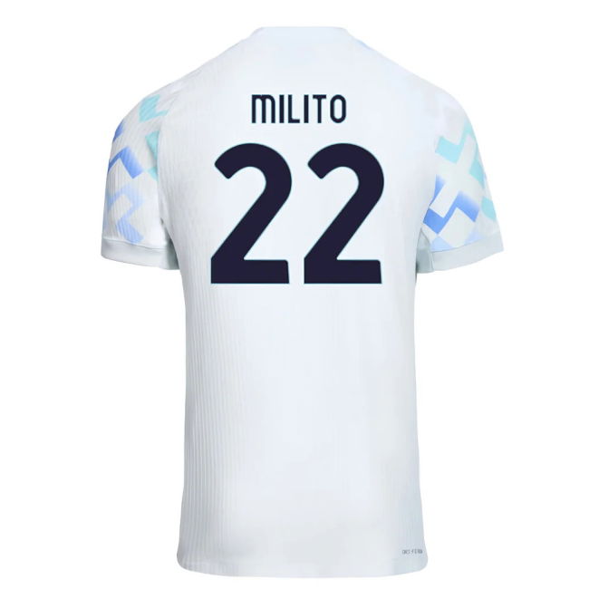 2025-2026 Inter Milan Authentic Away Shirt for