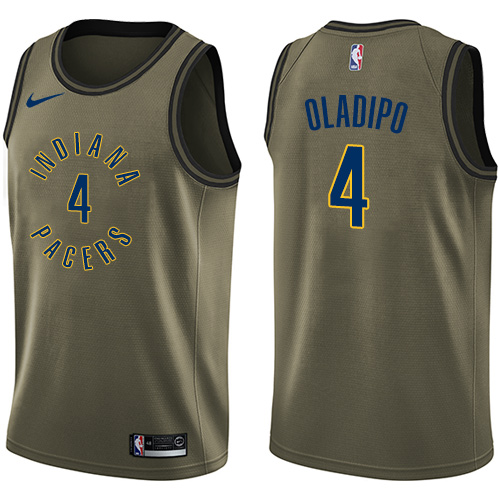 Pacers #4 Victor Oladipo Top-Grade 2024 Icon NBA Jersey - Green