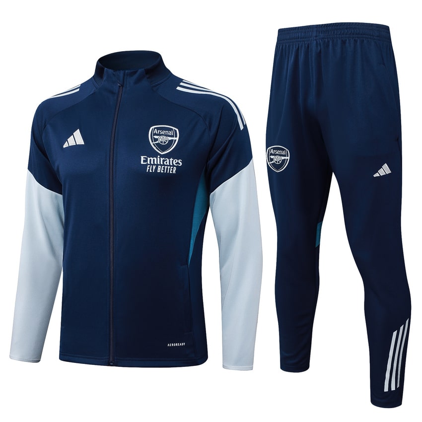 Arsenal Tracksuit Jacket 2025 2026 Blue White