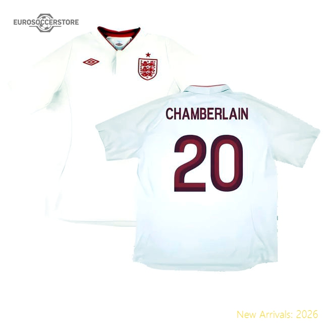 Official England 2024-2025 Home Jersey - Moisture-management