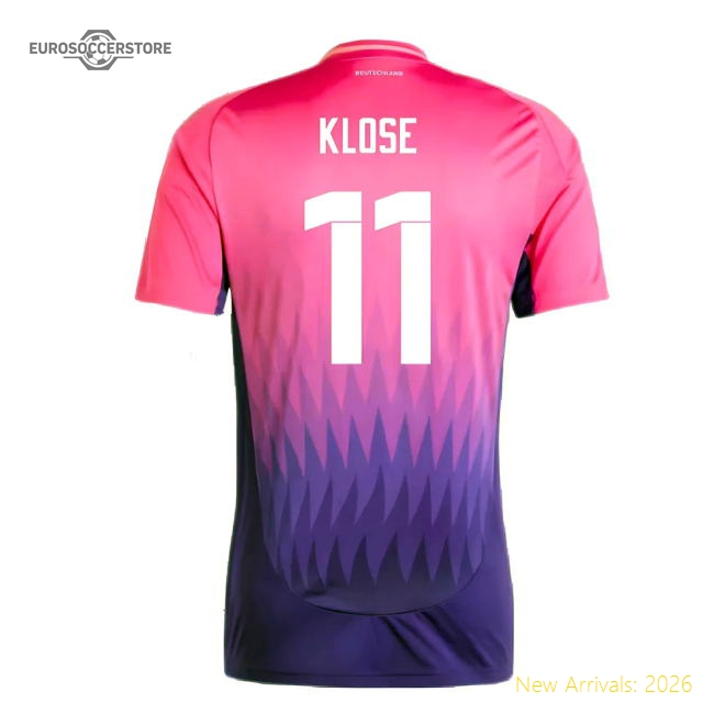 Germany 2024-2025 Top Away Jersey - Athletic Mobility Breathability