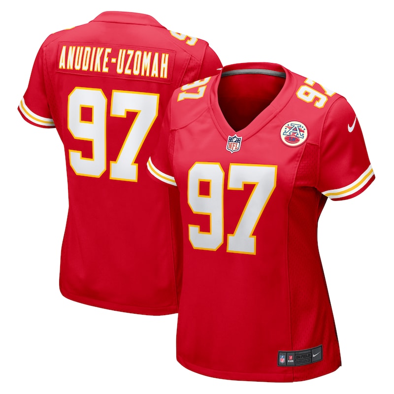 None Felix Anudike-Uzomah KC Chiefs Timeless Professional Jersey