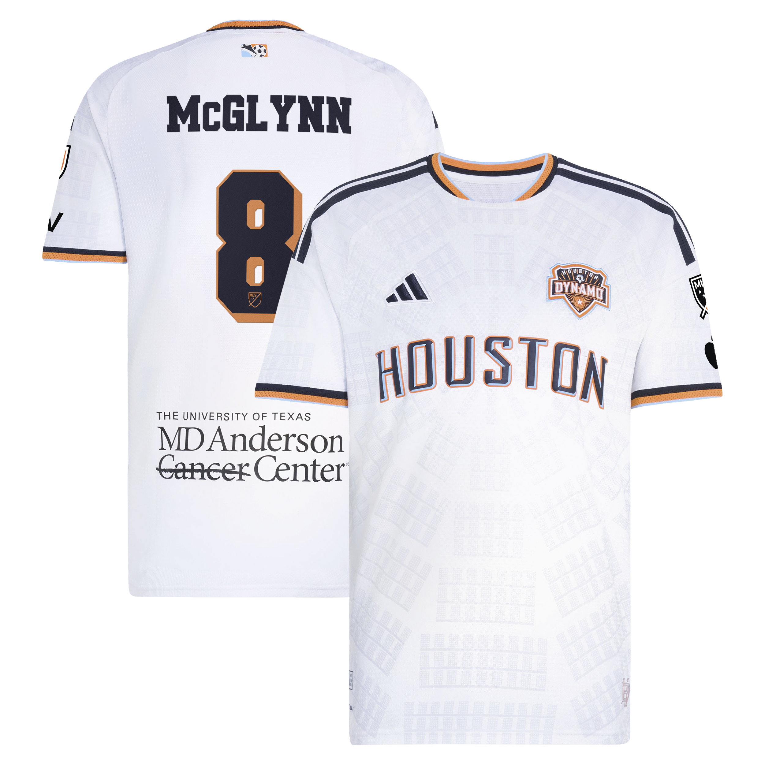 [SJH] Jack McGlynn Houston Dynamo FC 2026 Archive On-Field Authentic Jersey - White