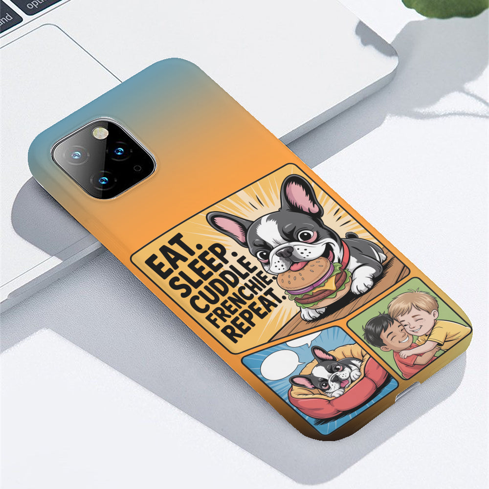 French Bulldog Teddy Phone Case For Iphone And Samsung Durable Dog Item