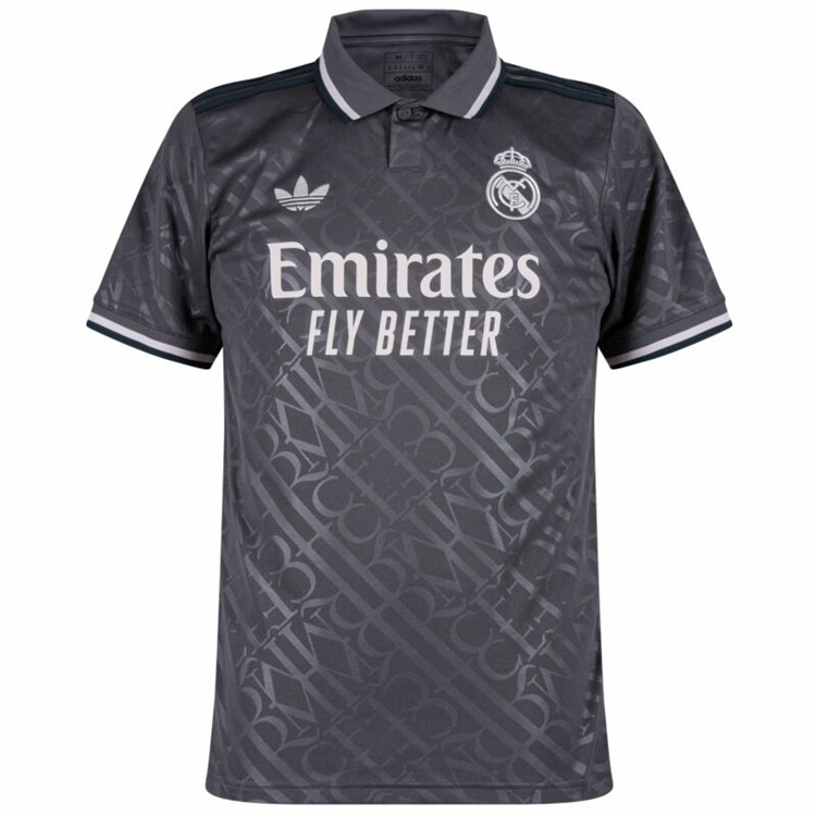ENDERICK 16 Real Madrid 2425 Third Grey Shirt - Official Replica 14974