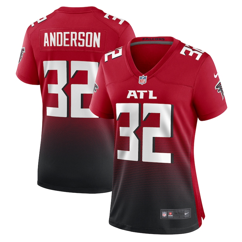 None Jamal Anderson ATL Falcons Retro Pro-Level Jersey for NFL Fans
