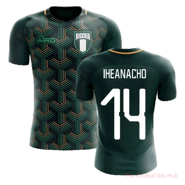 2025-2026 Nigeria Third Concept Football Shirt (Iheanacho 14) - Kids