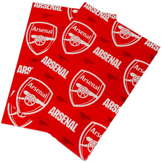replica Arsenal FC Text Gift Wrap