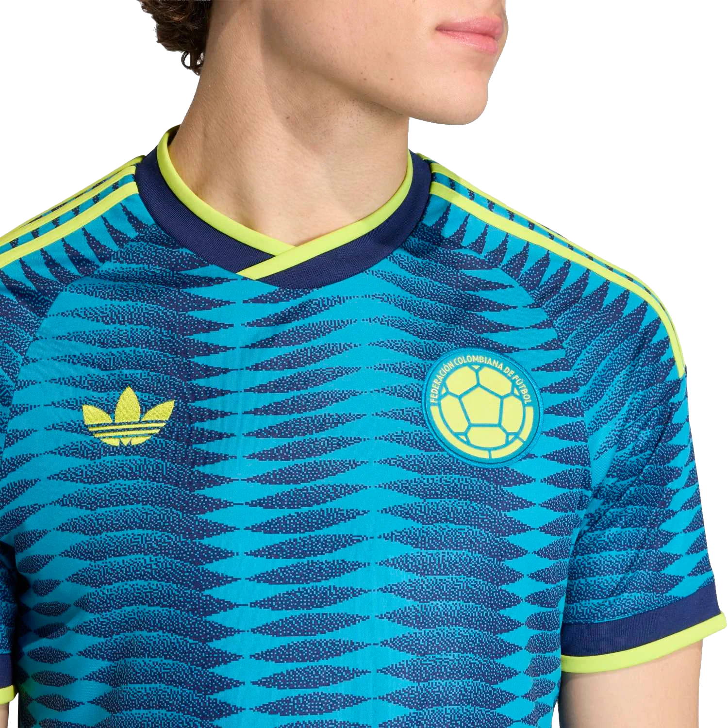 Colombia 2026 Away Jersey Men's - Dual Oceans Heritage Edition
