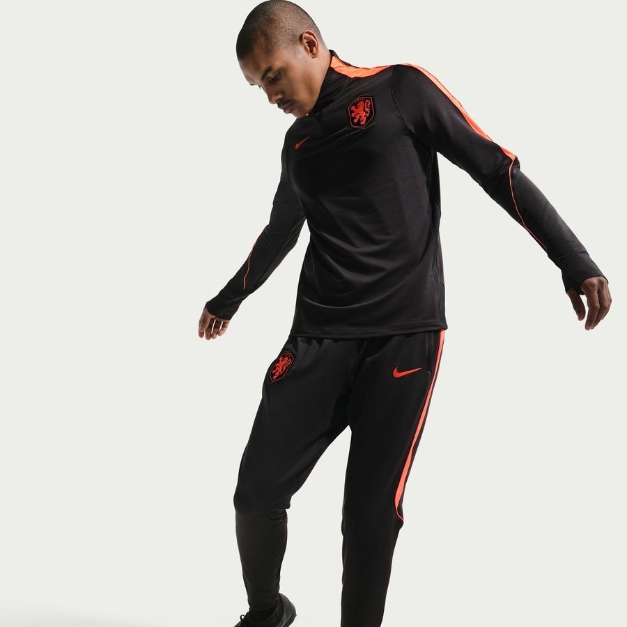 [KK] 2026 Holland Trousers Dri FIT Strike World Cup Black/Hyper Crimson Training