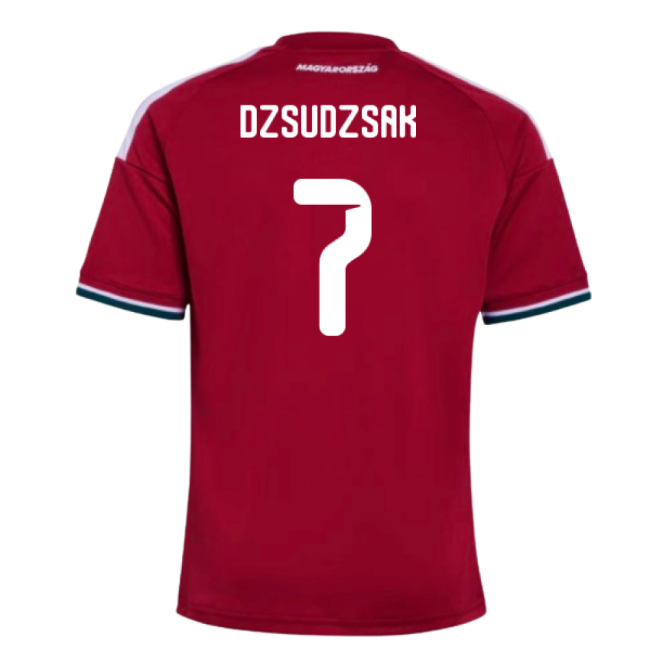 2026-2027 Hungary Home Shirt (Kids) (Dzsudzsak 7) Euro Euro