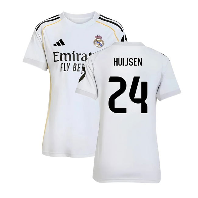 Real Madrid 2025-2026 Home Shirt - (Ladies
