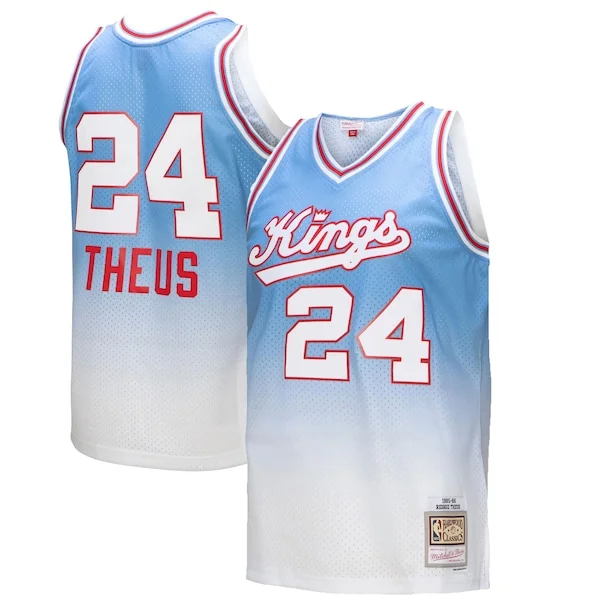 Reggie Theus SAC Pro-Grade Swingman Jersey - Blue - Licensed Product