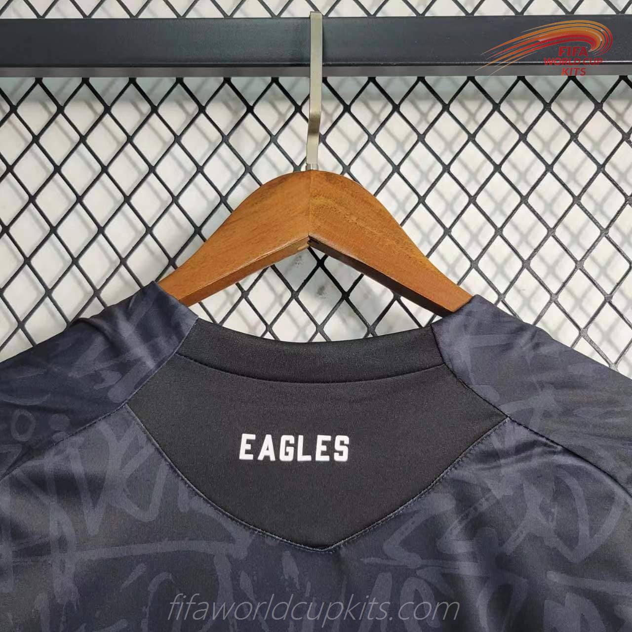 Crystal Palace season 23-24 Heritage Charcoal Football Jersey