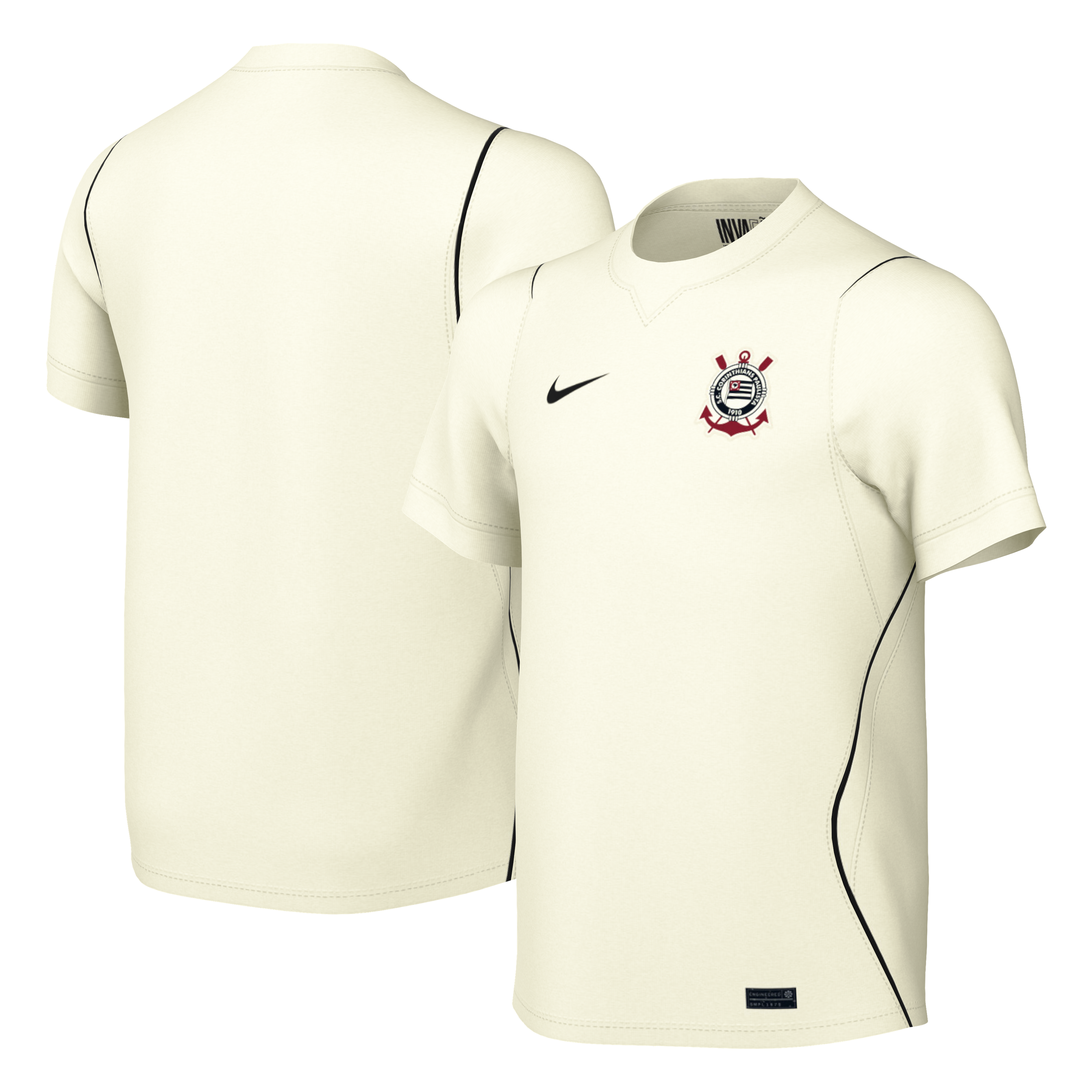 [JED] Corinthians Youth 2026 Stadium Replica Jersey - White