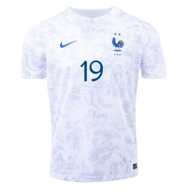 Advanced Fabric World Cup 2022 France Away benzema Soccer Jersey