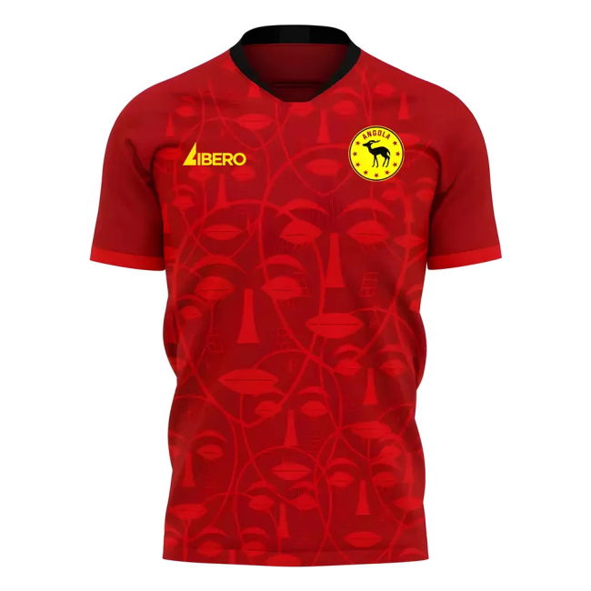 Collector'S-Item Angola 2025-2026 Home Concept Football Kit (Libero) -