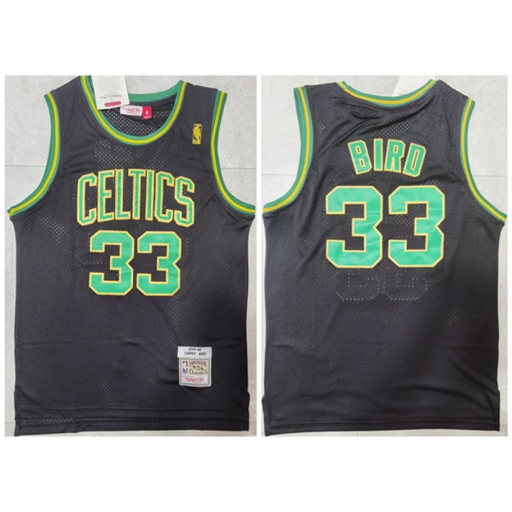 Pro Grade 33 Boston Celtics Jersey Black - - Must-Have Jersey