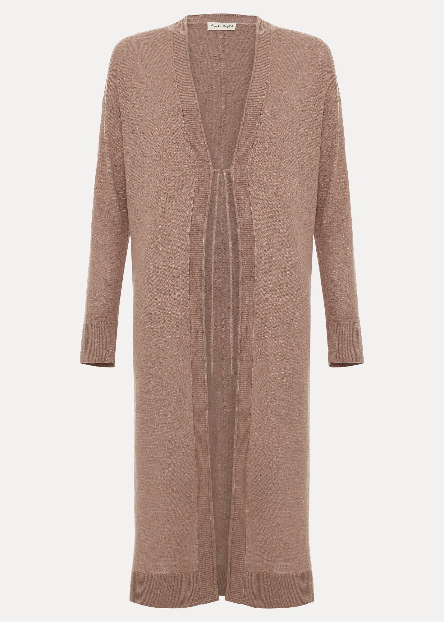 Tasha Linen Longline Cardigan