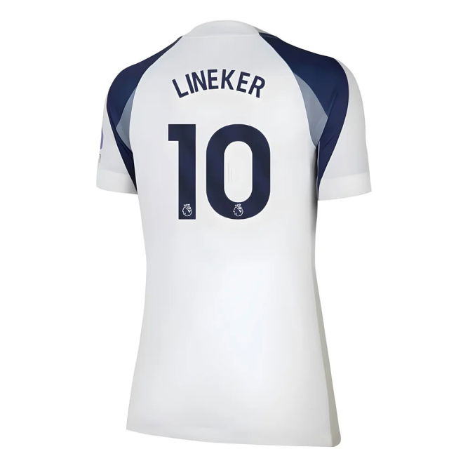 Spurs Tottenham Home Shirt Womens Lineker #10 Ultra Comfort Offici...