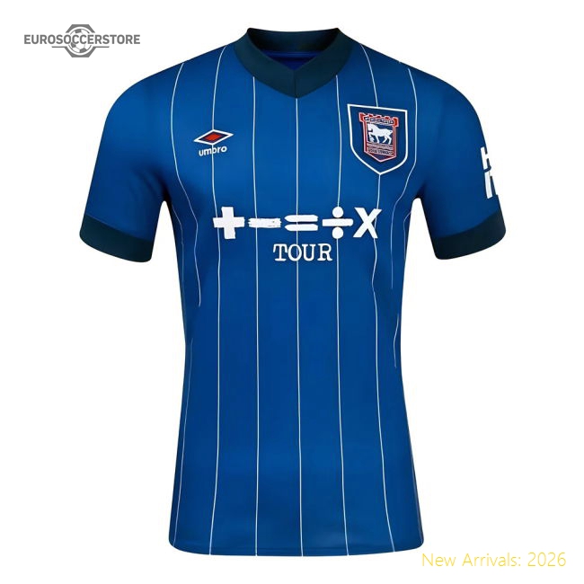 Ipswich Home Kit 2024-2025 Game Day Jersey For Match Days