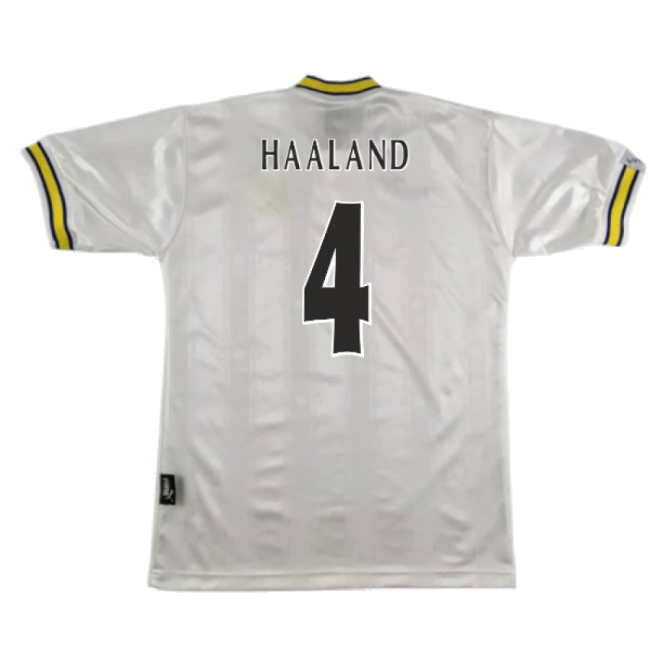 Elite Performance Match Day Leeds Home Shirt L Mint Haaland #4 202...