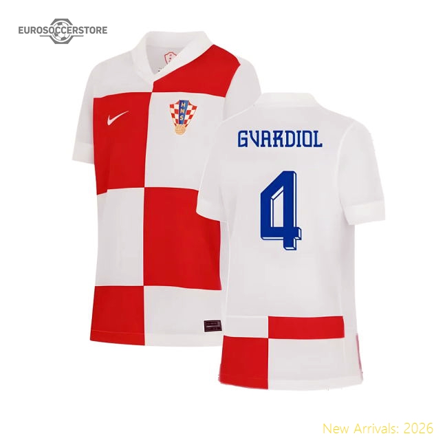Premium Croatia 2024-2025 Official Home Shirt Fashion-forward