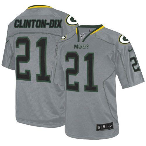 NFL GB Packers #21 Ha Ha Lights Out Green Jersey - Fan Favorite