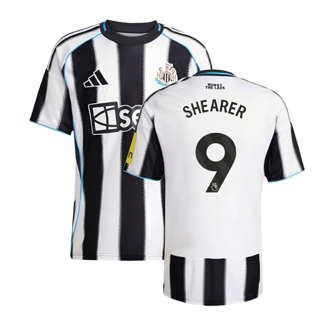 Newcastle Authorized 2025-2026 Newcastle Home Shirt (Shearer 9)