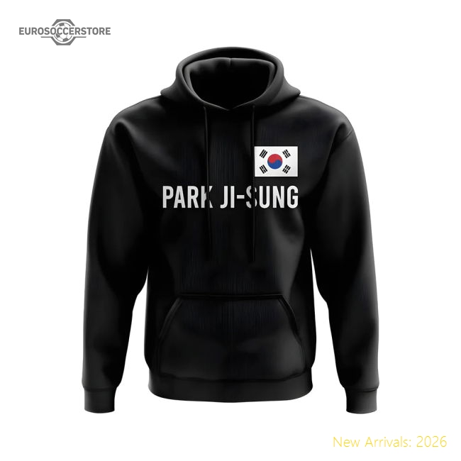 Park Ji Sung South Korea Name Hoody (black) - Affordable