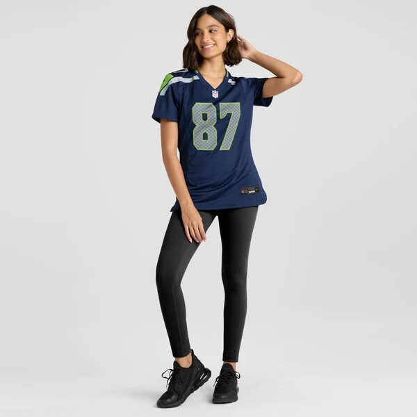 Seattle Seahawks Game NFL Jersey - Navy | Top-Grade Football Apparel