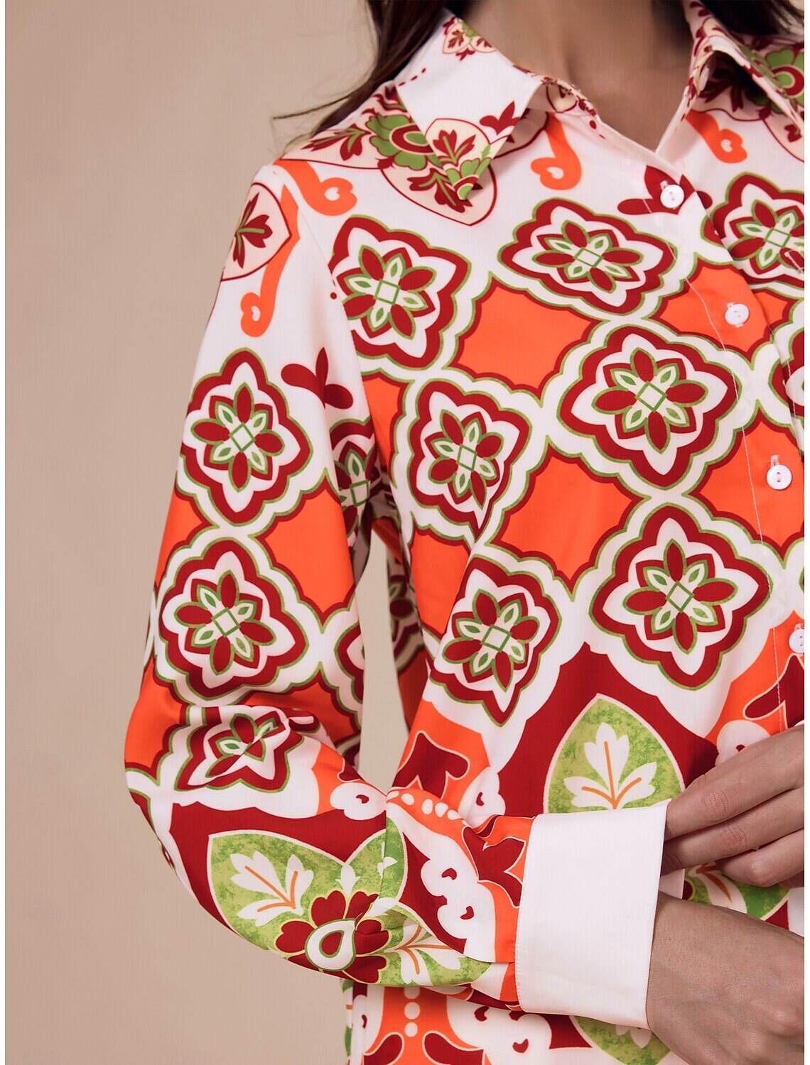 Satin Boho Double Slit Crew Neck Sleeveless Tank Top