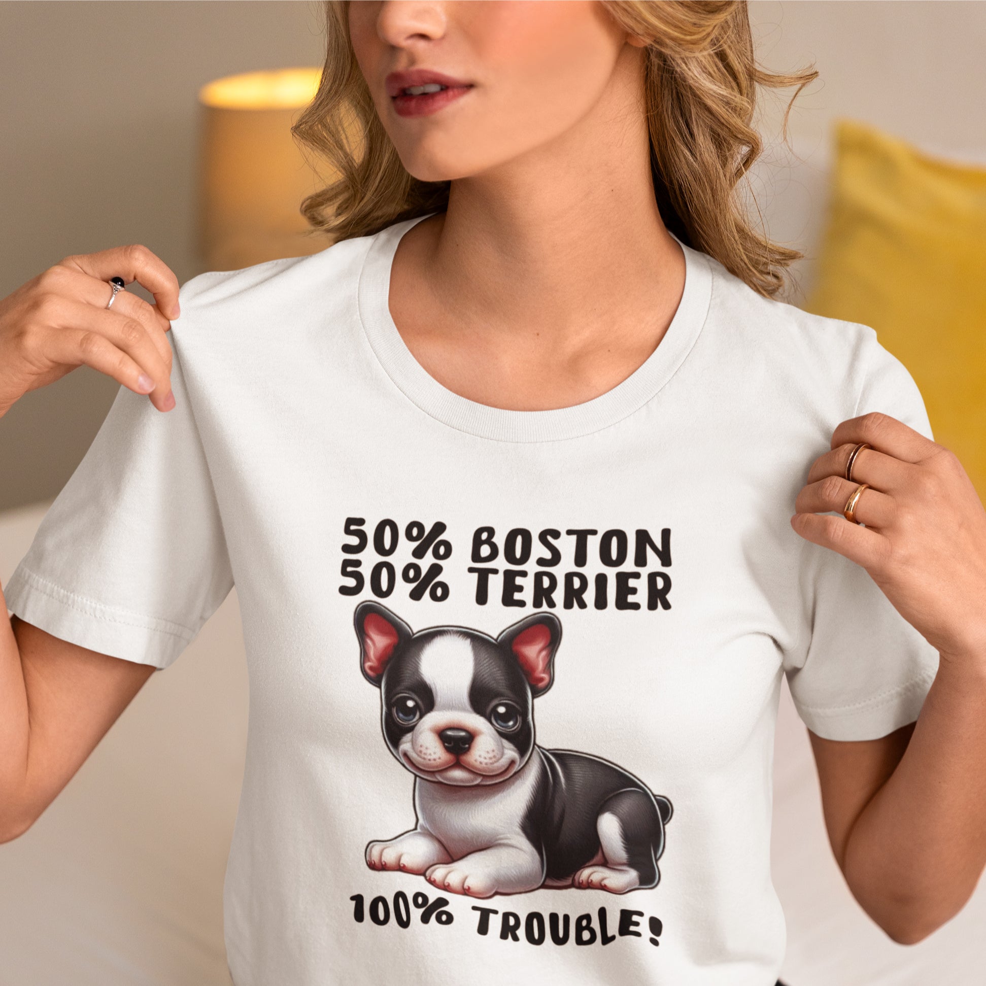 Durable Cozy Loki- Unisex Tshirts For Boston Terrier Lovers for Home Use