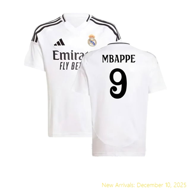 Real Madrid Home - Premium Quality - Moisture Wicking - Soft Cotton