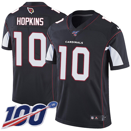NFL A C Cardinals #10 DeAndre Hopkins Black Limited Jer-v8