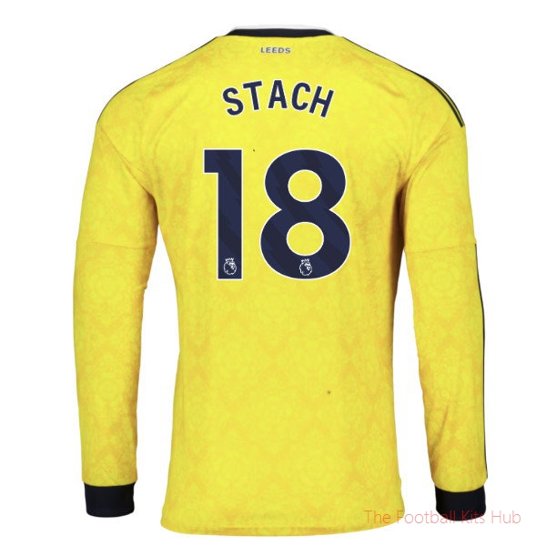 Matchday Leeds Away Long Sleeve 2026-2027 Shirt (Stach 18)