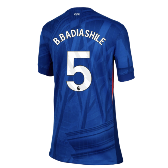 Elite Performance Chelsea Chelsea Home Shirt Kids B Badiashile #5 ...